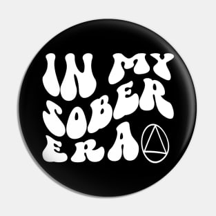 In My Sober Era AA Symbol Pin