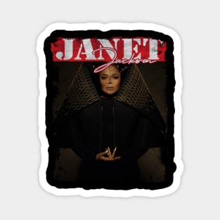 TEXTURE ART- JANET JACKSON Magnet