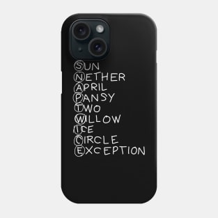 Wednesday Solved The Riddle X Phone Case