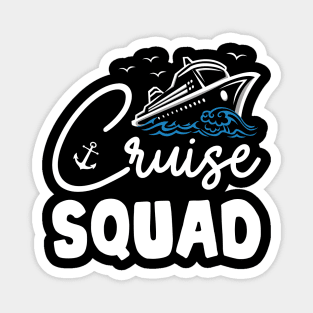 Cruise Squad 2023 Birthday Cruise Shirt Cruise Boat Party Magnet