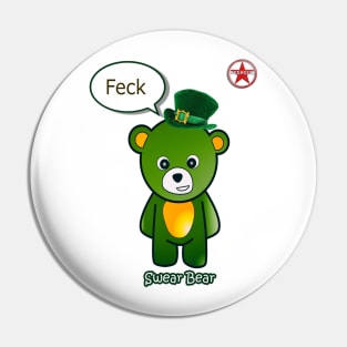 Geek Girl - SwearBear - Feck Pin