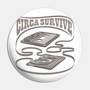 Circa Survive Exposed Cassette Pin