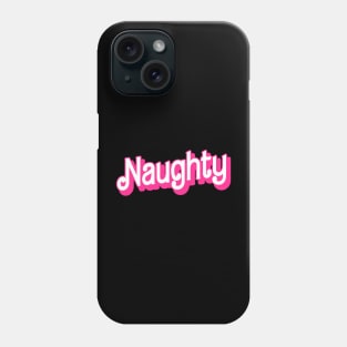 Naughty Christmas Matching Couples Ugly Christmas Naughty Phone Case