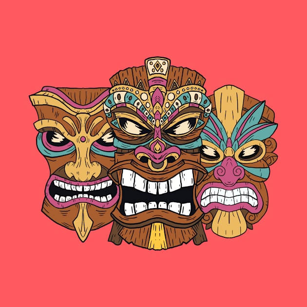 Tiki Masks by TylerMade