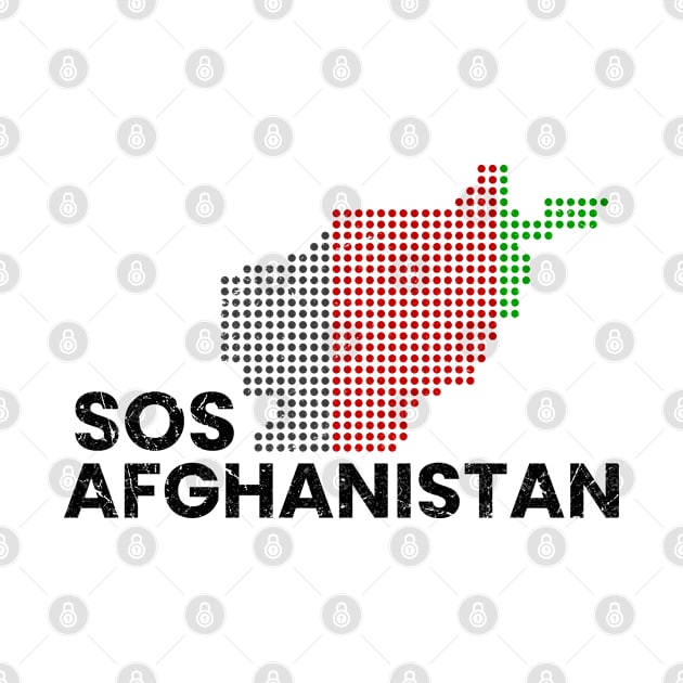 SOS afghanistan Dots by moslemme.id