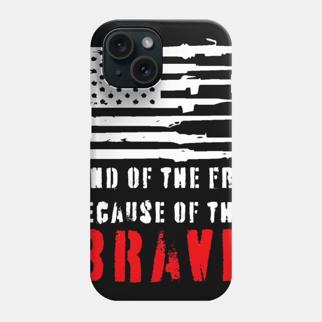 logo because of the brave new Phone Case by uthill