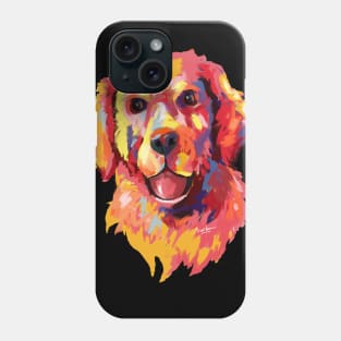 golden retriever Phone Case