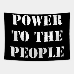 Power To The People - America USA Tapestry