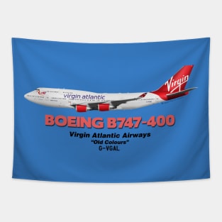Boeing B747-400 - Virgin Atlantic Airways "Old Colours" Tapestry