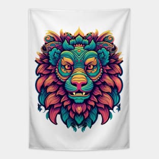 Fantasy Lion Tapestry
