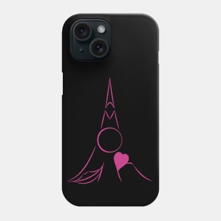 Eiffel tower Amour (from Paris with Love) Phone Case