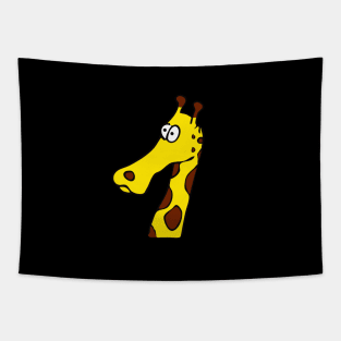 Cheerful Giraffe Tapestry