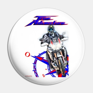 Africa Twin True Adventure Pin