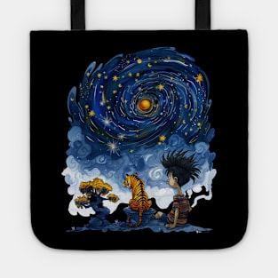 Calvin and Hobbes Partners in Crime Tote