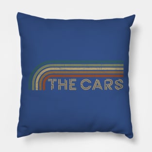 The Cars Retro Stripes Pillow