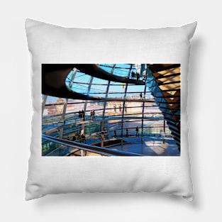 Reichstag Dome German Bundestag Berlin Germany Pillow