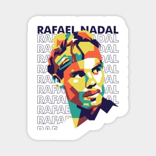 Rafael Nadal The King Of Clay Magnet