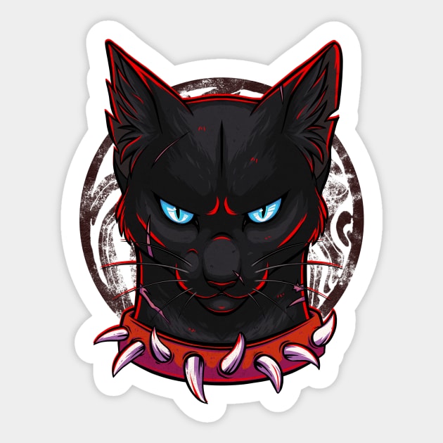 Warrior Cats Scourge Sticker