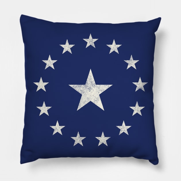 Old World 14 Stars front/back Pillow by iMadeThis! Tee