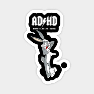 ad hd bunny Magnet