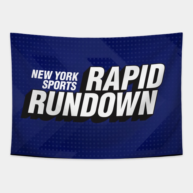 New York Sports Rapid Rundown Tapestry by Backpack Broadcasting Content Store