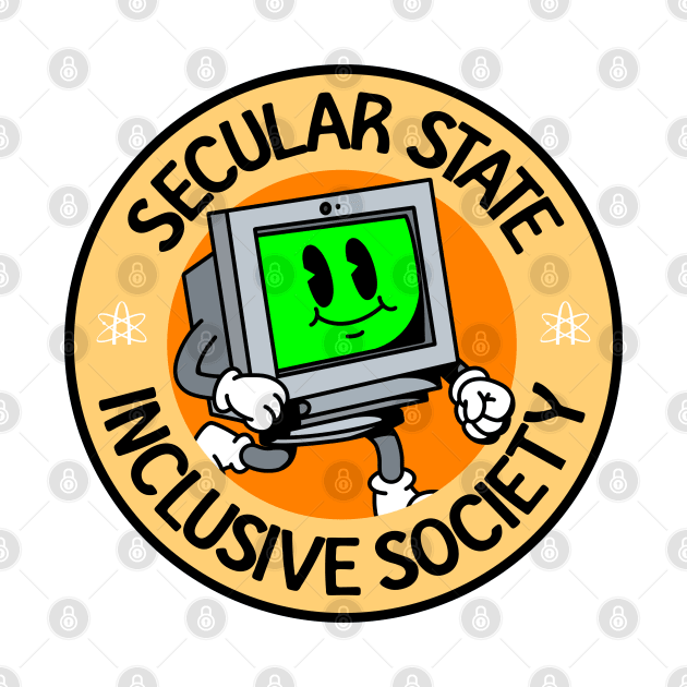 Secular State Inclusive Society - Atheist / Atheism by Football from the Left