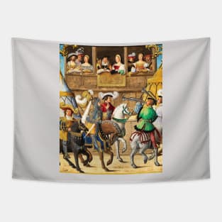 Medieval Joust Tapestry