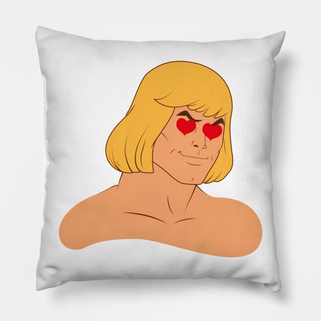 He-Man in love Pillow by 3coo