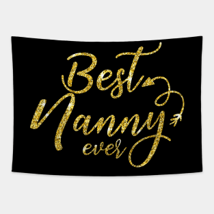 Best Nanny Ever Retro Vintage Shirt Mother_s Day Gifts Women Tapestry