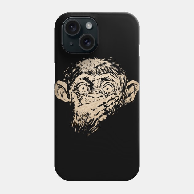 Speak No Evil Phone Case by Moutchy