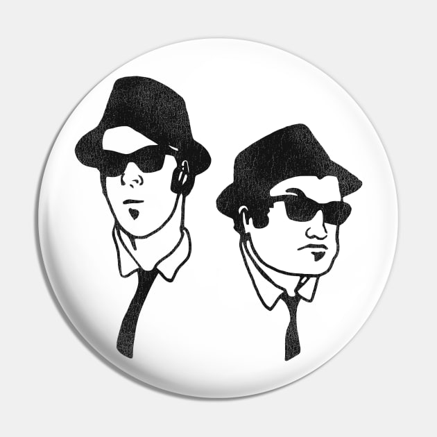 Blues Brothers Pin by darklordpug