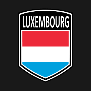 Flag Shield - Luxembourg T-Shirt