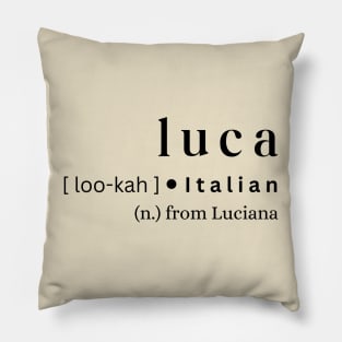 Luca Pillow