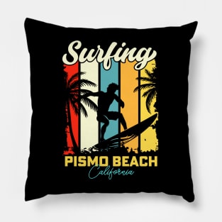 Surfing | Pismo Beach, California Pillow