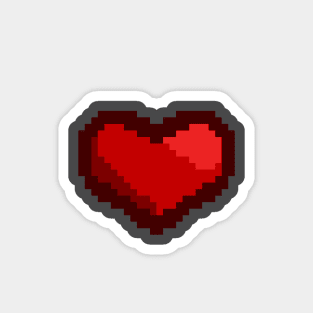 Pixel heart Magnet