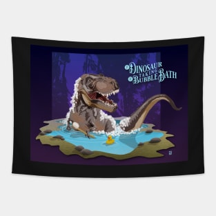 Dino Bath Tapestry