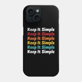 Keep It Simple - Elegant Design Phone Case