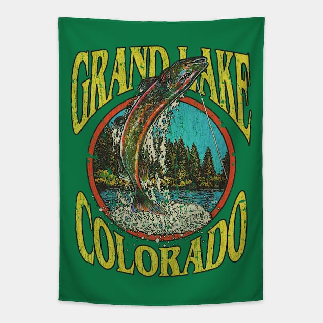 Grand Lake Colorado 1881 Tapestry by JCD666