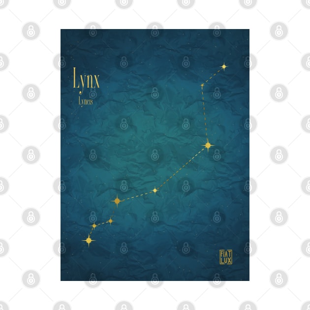 Night Sky Constellations - Lynx by fiatluxillust