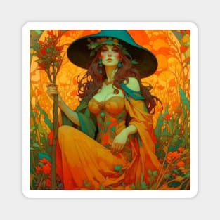 Art Nouveau Lammas Magnet