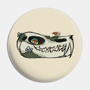 Skull Bird :: Creepy Pin