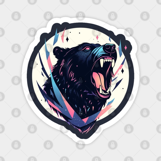 bear Magnet by skatermoment