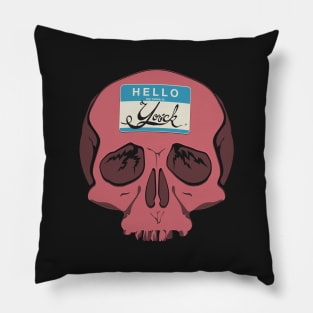 Hello Yorick Pillow