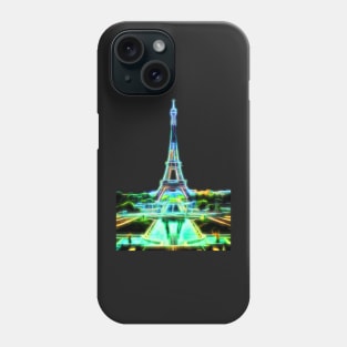 Glowing Eiffel Tower Phone Case