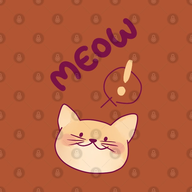 Meow Meow Silly Cat by ClaudiaRinaldi