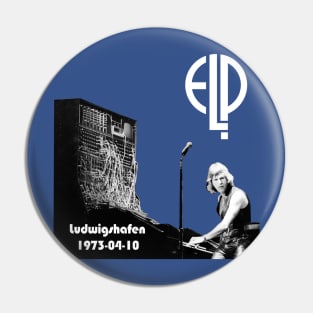 Superstar Emerson Lake And Palmer Band Pin