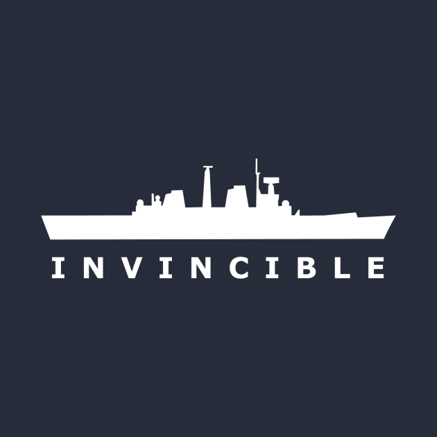 HMS Invincible (R05) by The Warshipologist