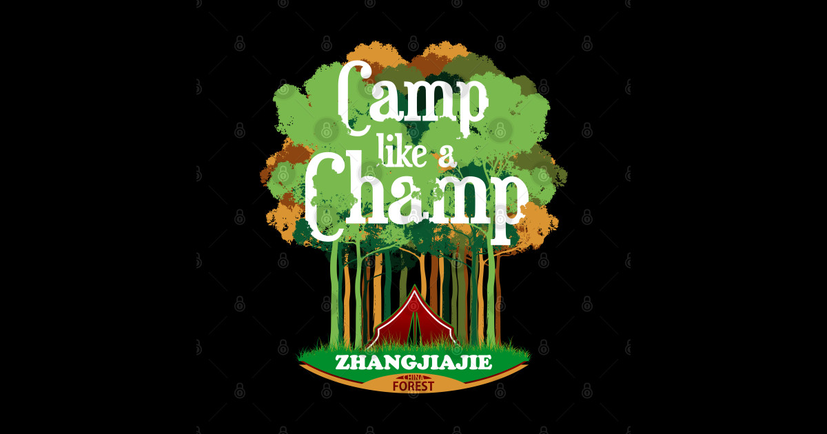 Camp Like a Champ, Zhangjiajie National Forest Park, China