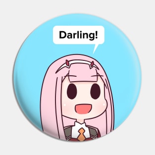 Zero two darling Pin