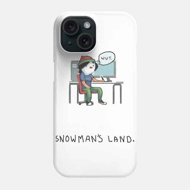 SNOWMAN'S LAND Phone Case by theinternoob